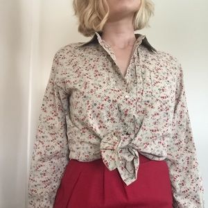 ✨LAST CHANCE • Ralph Lauren Floral Button Up Shirt